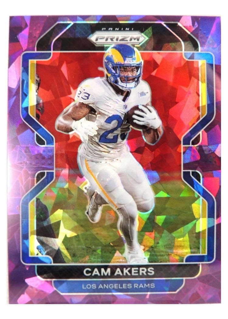2021 Panini Prizm Base Set Cam Akers #68 card