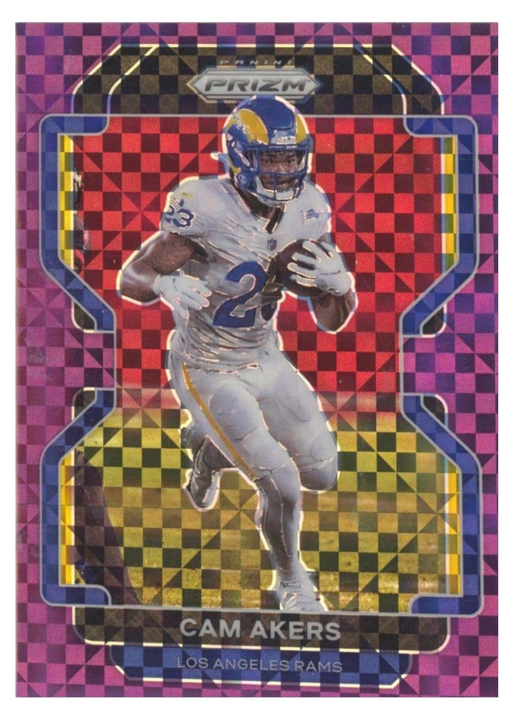 2021 Panini Prizm Base Set Cam Akers #68 card