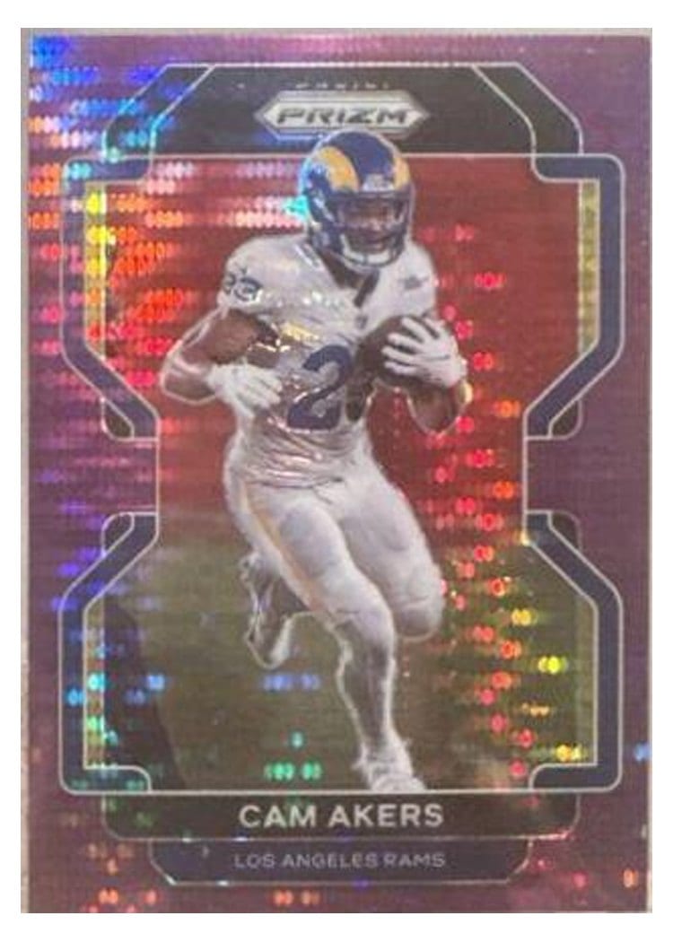 2021 Panini Prizm Base Set Cam Akers #68 card