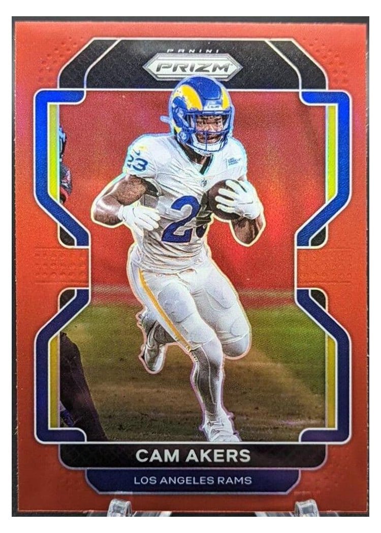 2021 Panini Prizm Base Set Cam Akers #68 card