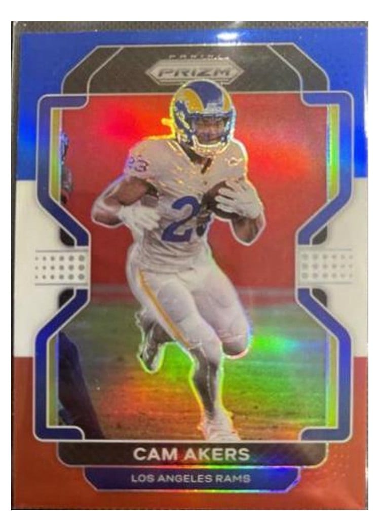 2021 Panini Prizm Base Set Cam Akers #68 card