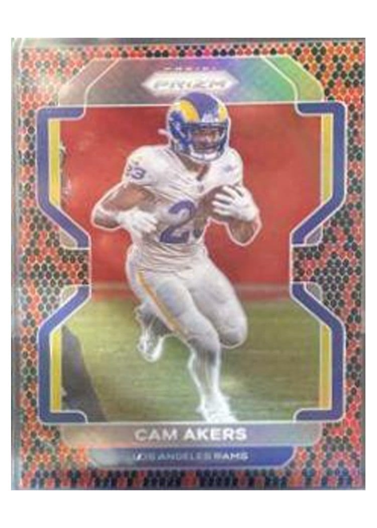 2021 Panini Prizm Base Set Cam Akers #68 card