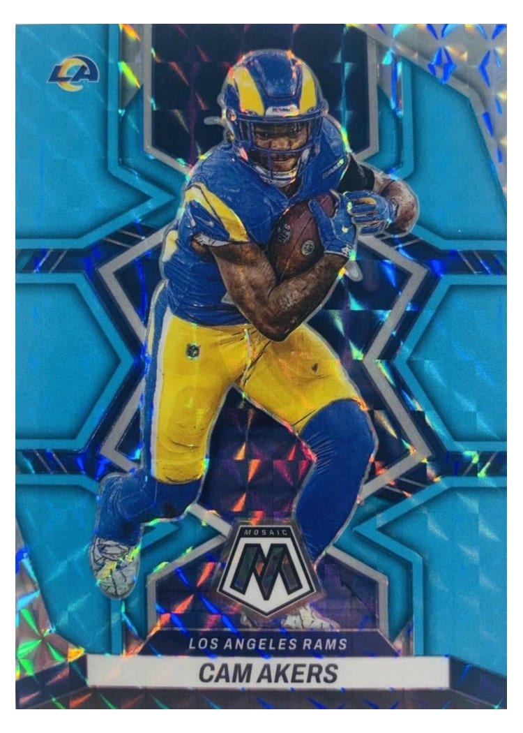 2022 Panini Mosaic Base Set Cam Akers #109 card