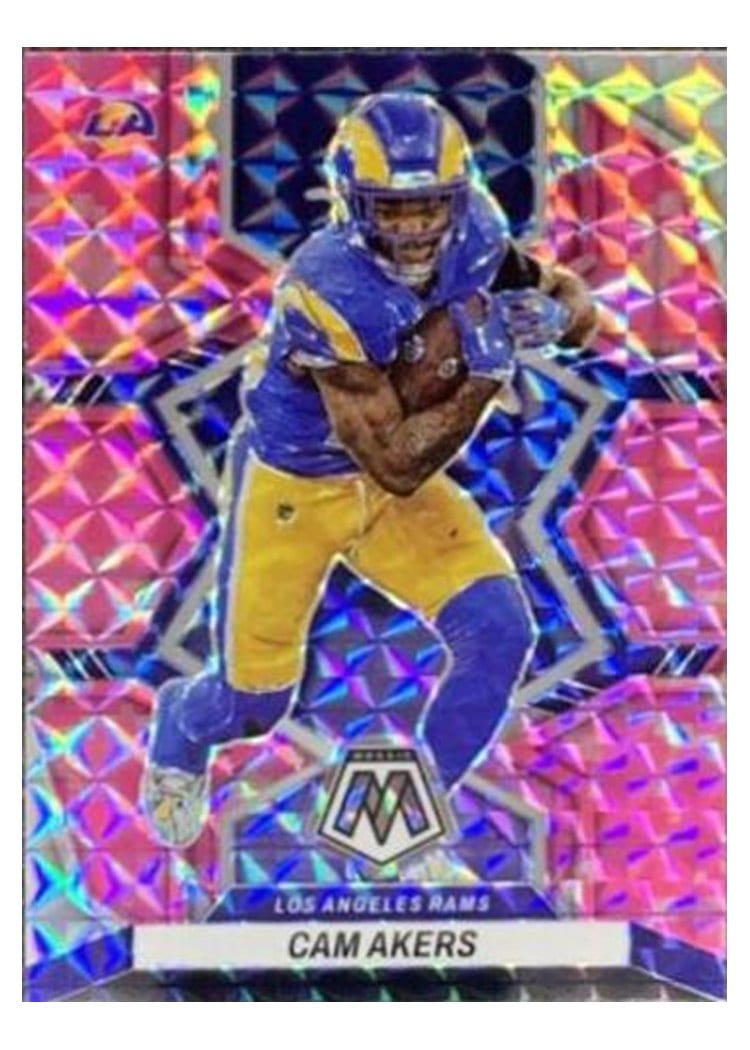 2022 Panini Mosaic Base Set Cam Akers #109 card