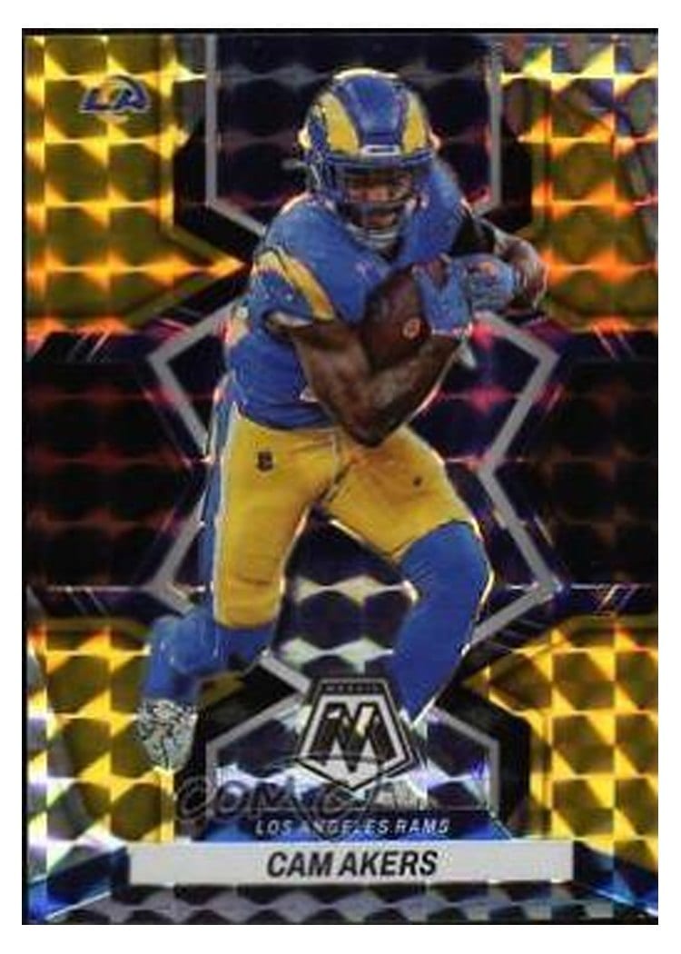 2022 Panini Mosaic Base Set Cam Akers #109 card