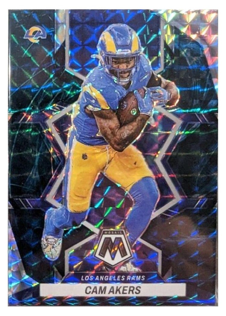 2022 Panini Mosaic Base Set Cam Akers #109 card