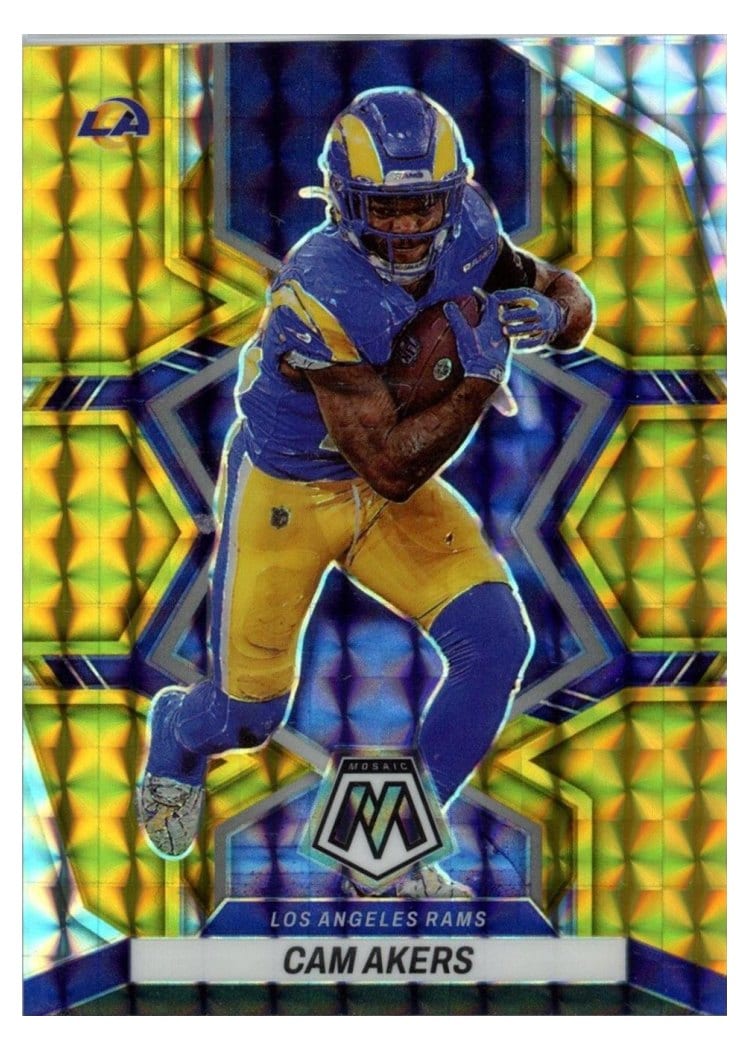 2022 Panini Mosaic Base Set Cam Akers #109 card