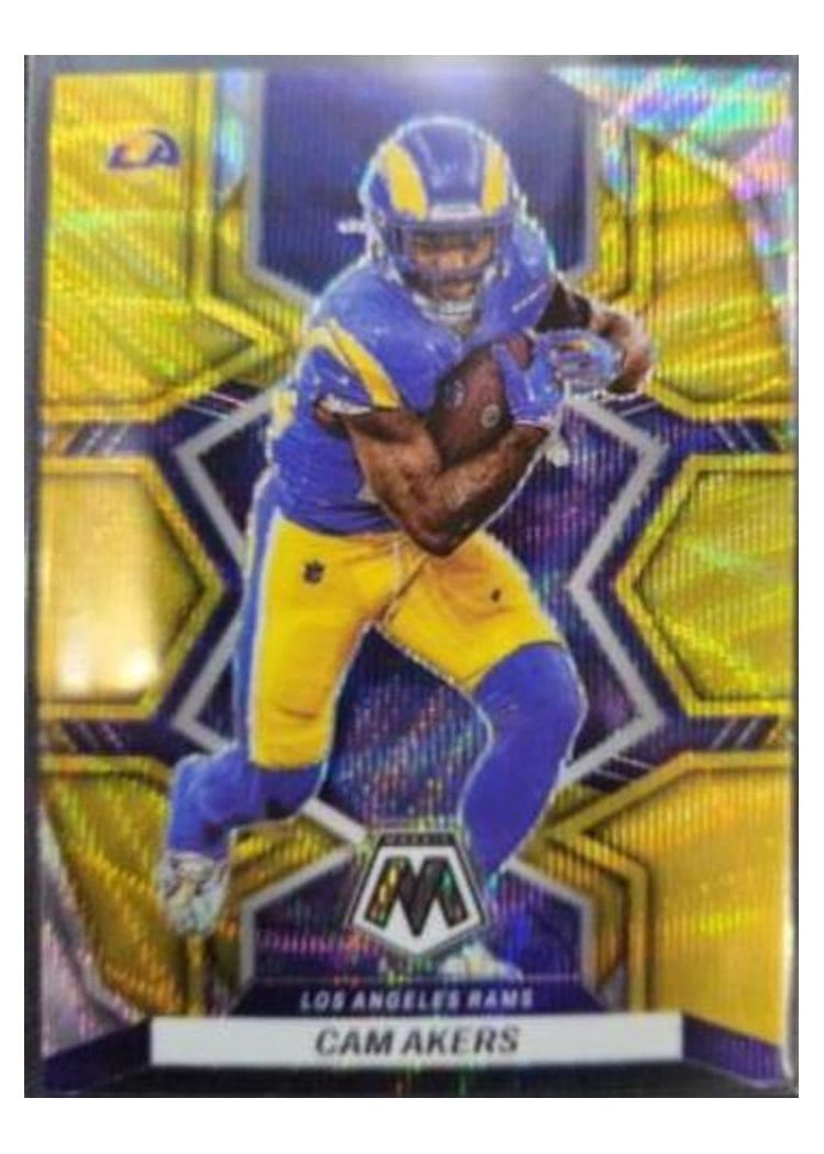 2022 Panini Mosaic Base Set Cam Akers #109 card
