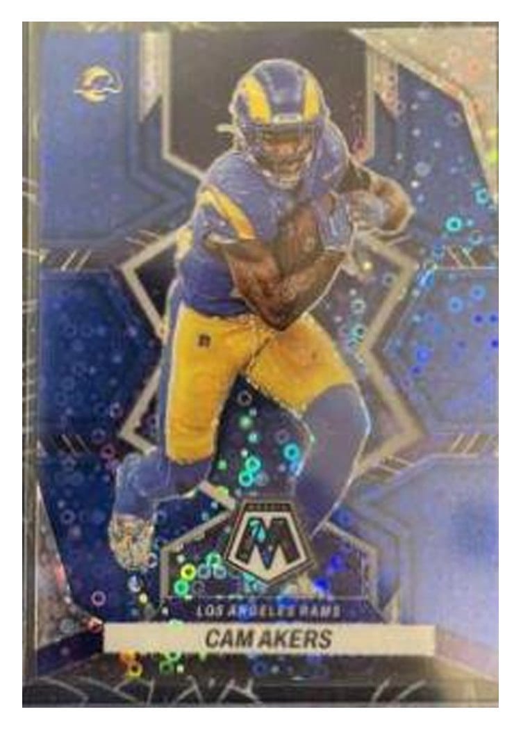 2022 Panini Mosaic Base Set Cam Akers #109 card