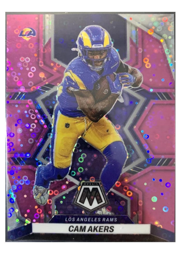 2022 Panini Mosaic Base Set Cam Akers #109 card