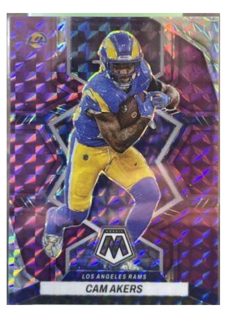 2022 Panini Mosaic Base Set Cam Akers #109 card