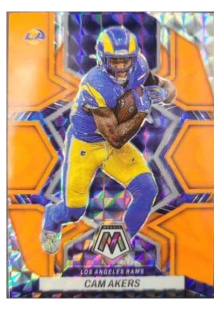 2022 Panini Mosaic Base Set Cam Akers #109 card