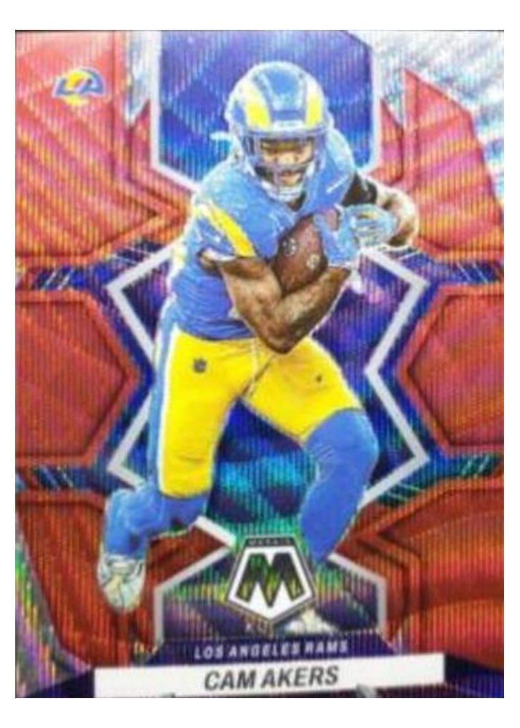 2022 Panini Mosaic Base Set Cam Akers #109 card