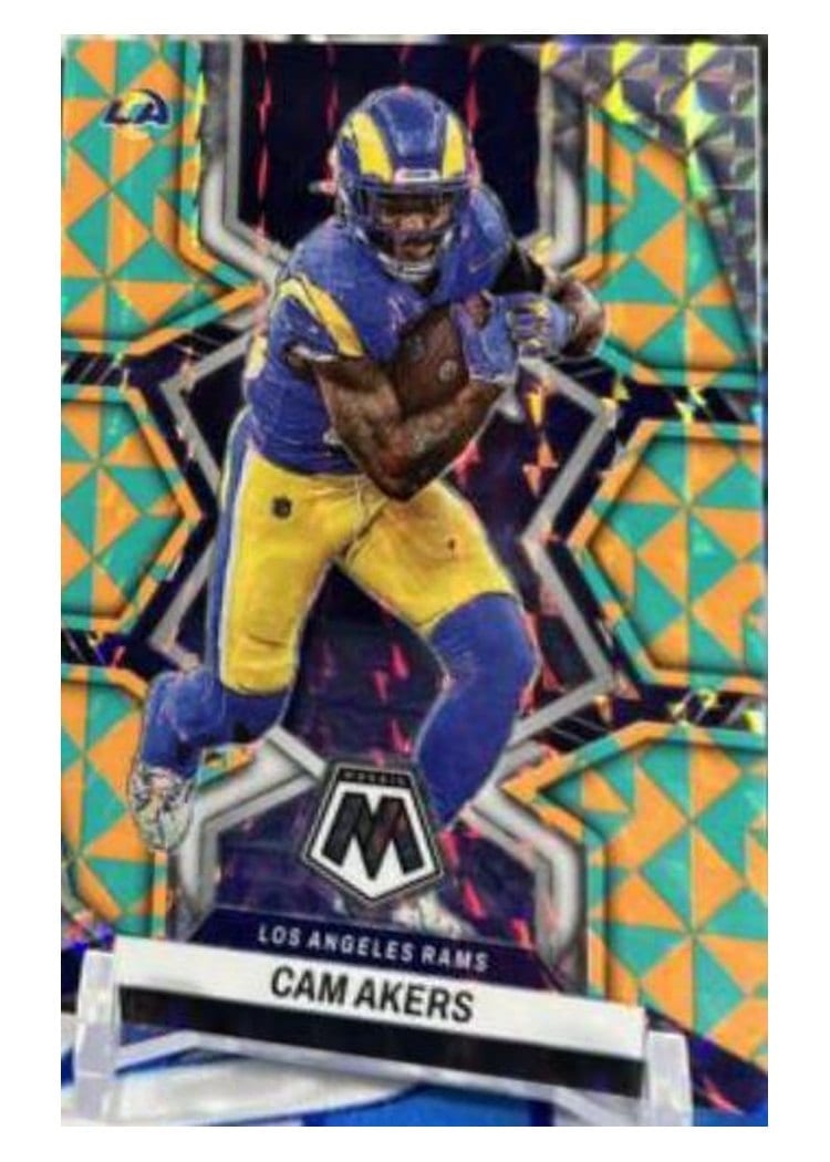 2022 Panini Mosaic Base Set Cam Akers #109 card