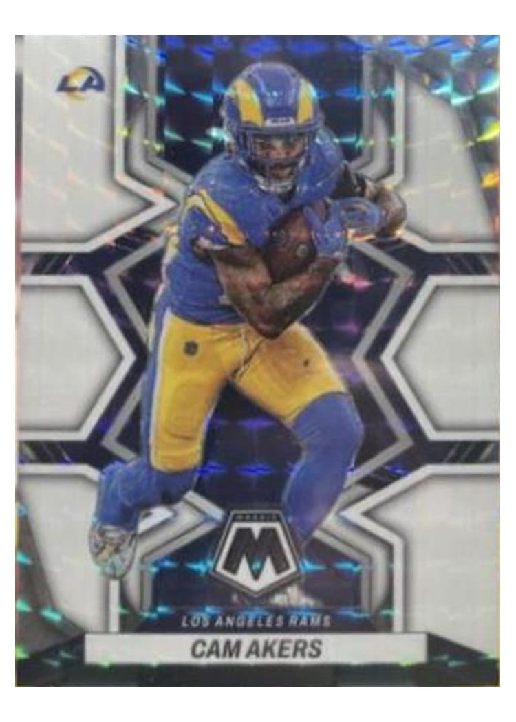 2022 Panini Mosaic Base Set Cam Akers #109 card