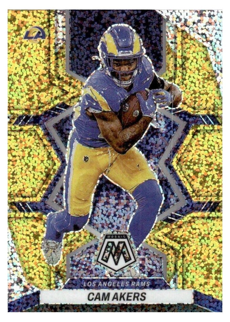 2022 Panini Mosaic Base Set Cam Akers #109 card