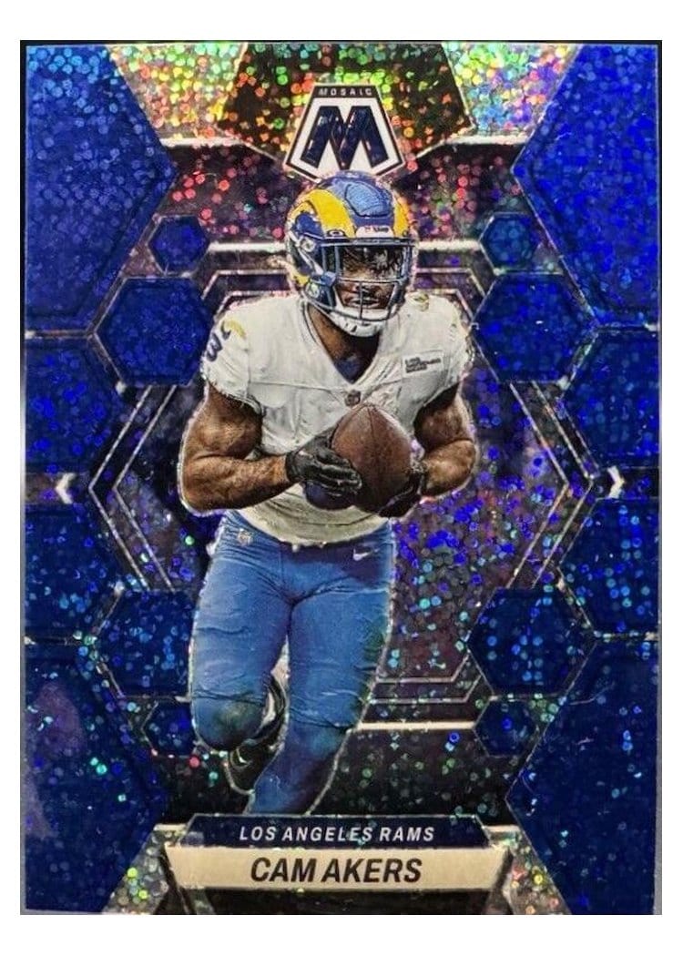 2023 Panini Mosaic Base Set Cam Akers #138 card