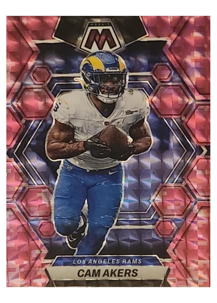 2023 Panini Mosaic Base Set Cam Akers #138 card