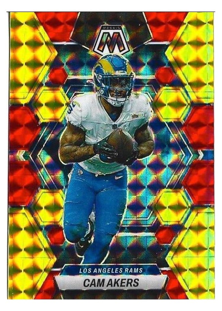 2023 Panini Mosaic Base Set Cam Akers #138 card