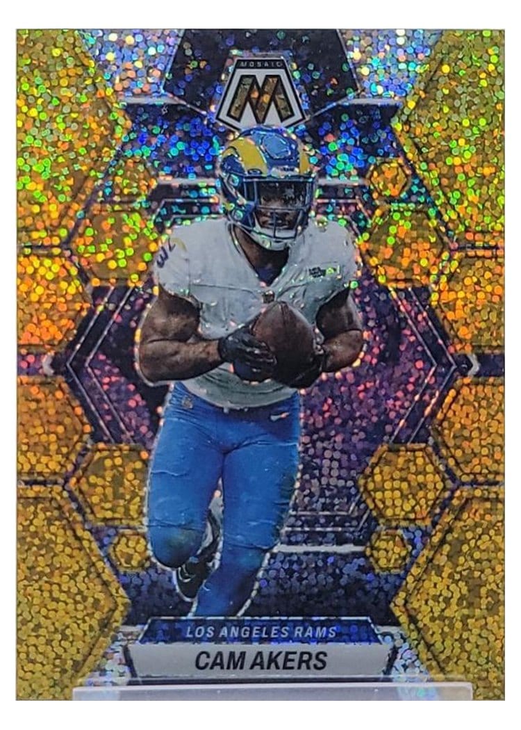 2023 Panini Mosaic Base Set Cam Akers #138 card