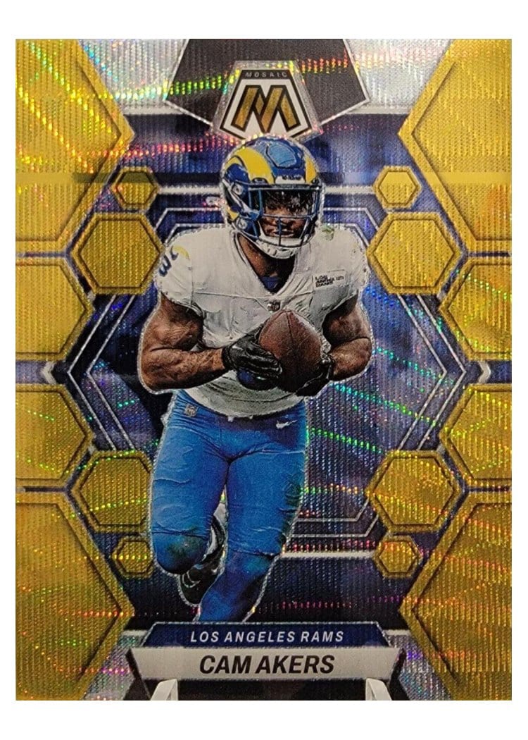 2023 Panini Mosaic Base Set Cam Akers #138 card