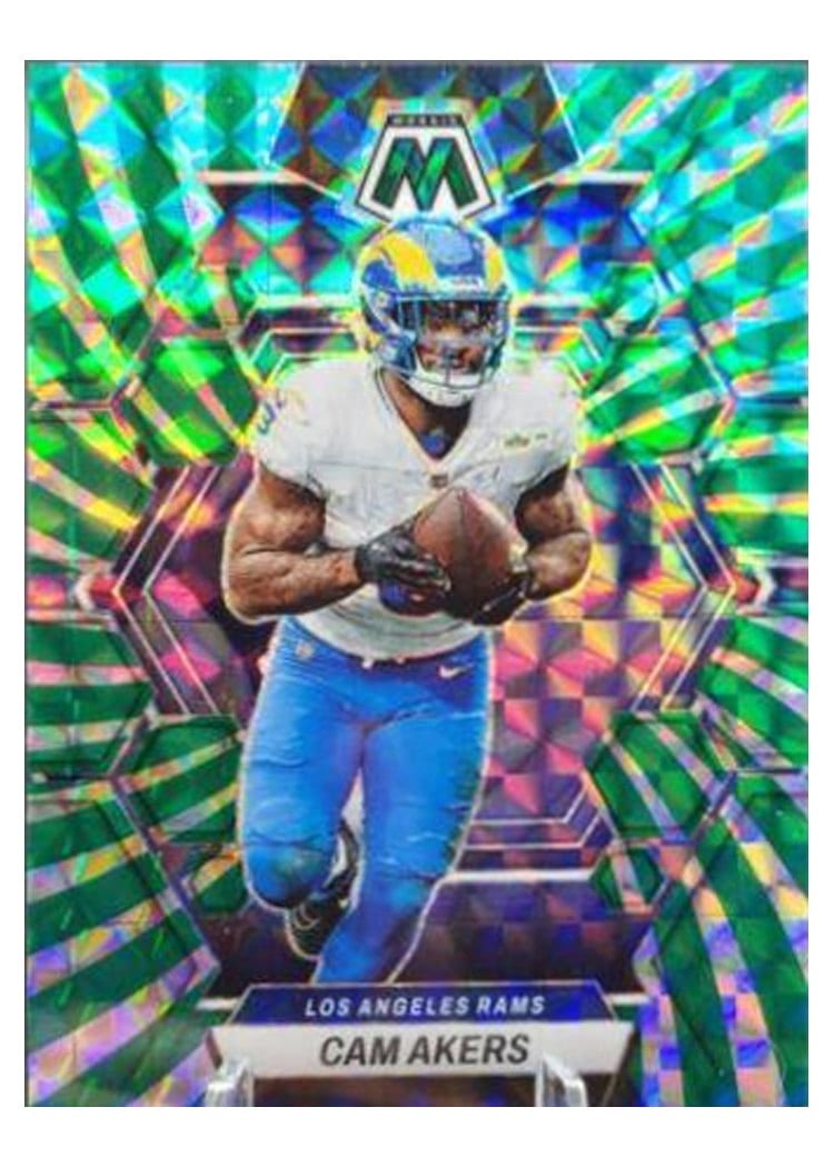2023 Panini Mosaic Base Set Cam Akers #138 card