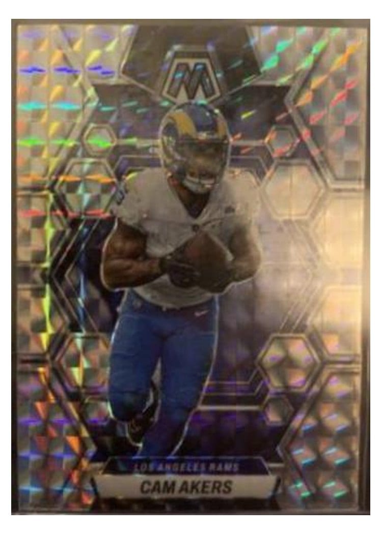 2023 Panini Mosaic Base Set Cam Akers #138 card