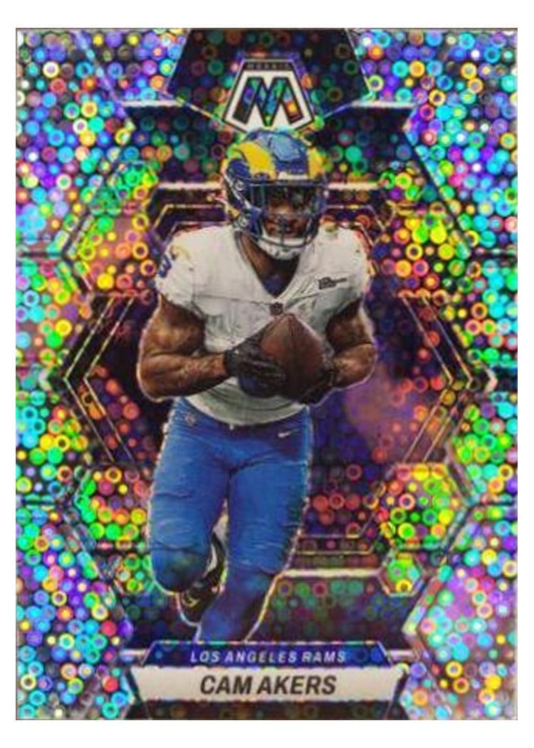 2023 Panini Mosaic Base Set Cam Akers #138 card