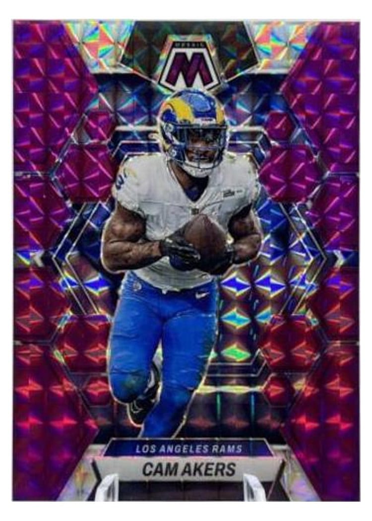 2023 Panini Mosaic Base Set Cam Akers #138 card