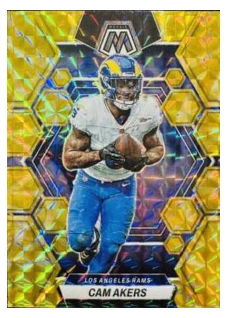 2023 Panini Mosaic Base Set Cam Akers #138 card