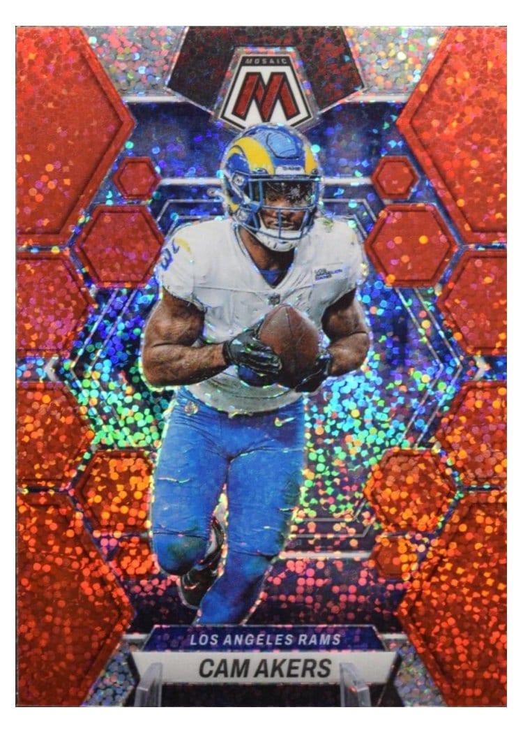 2023 Panini Mosaic Base Set Cam Akers #138 card
