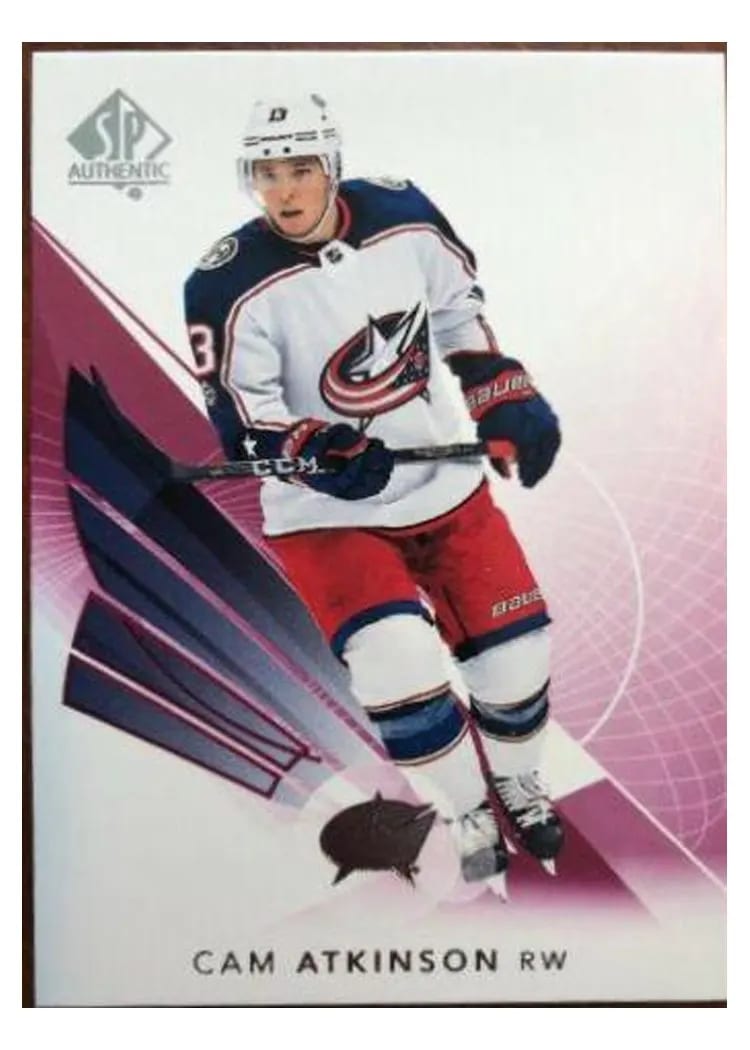 2017-18 SP Authentic Base Set Cam Atkinson #3 card