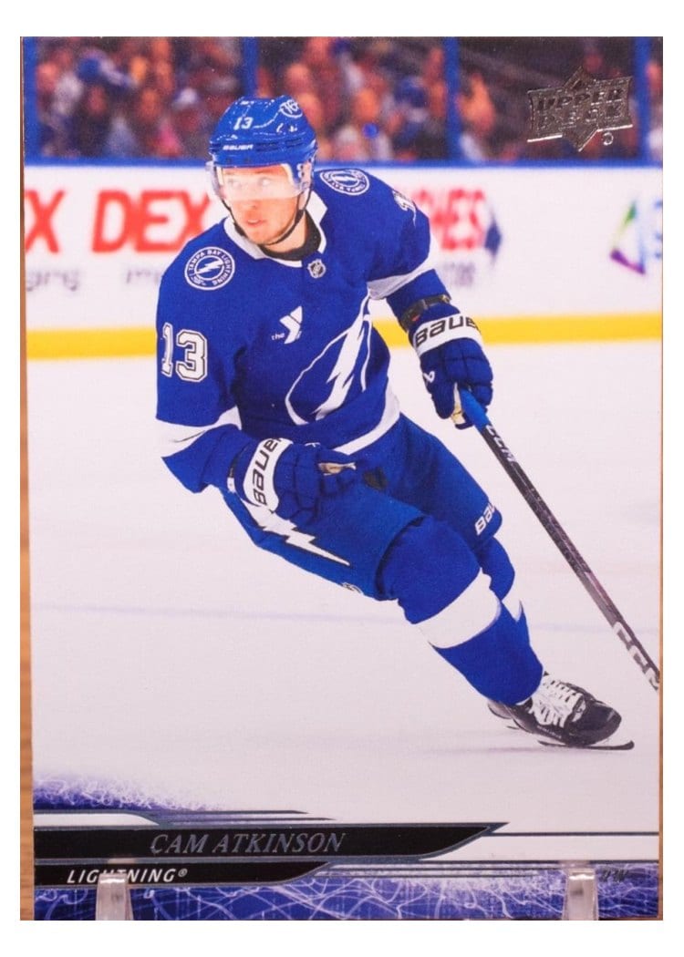 2024-25 Upper Deck Base Set Cam Atkinson #618 card