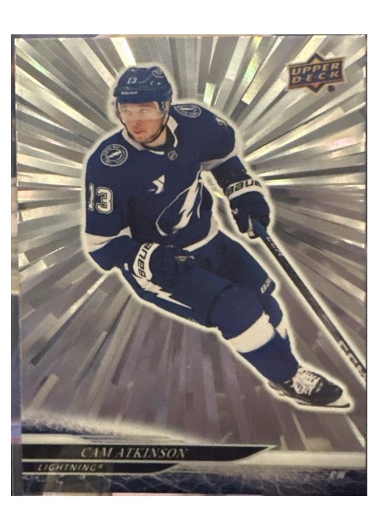 2024-25 Upper Deck Base Set Cam Atkinson #618 card