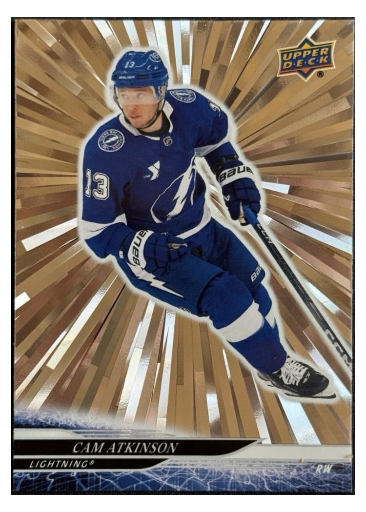 2024-25 Upper Deck Base Set Cam Atkinson #618 card