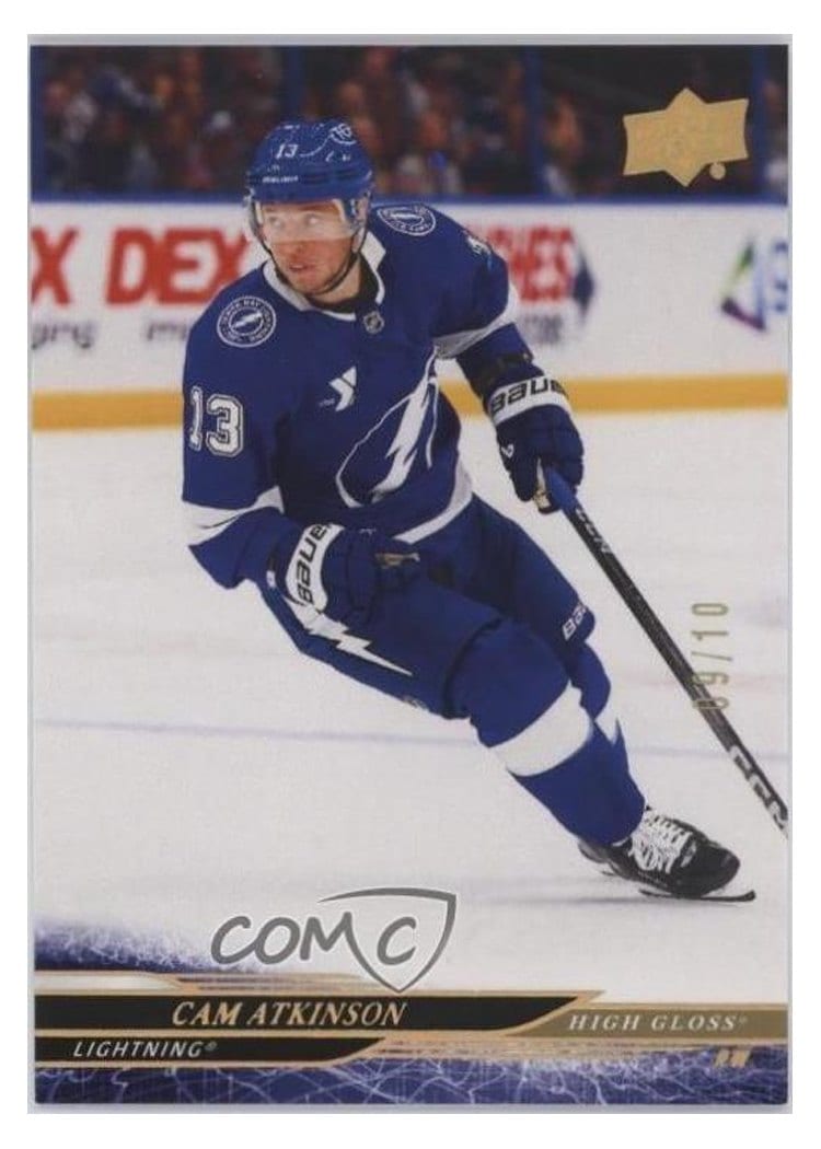 2024-25 Upper Deck Base Set Cam Atkinson #618 card