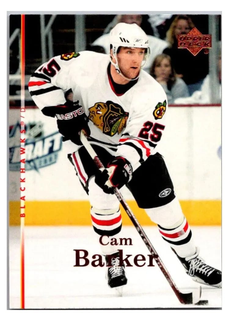 2007 Upper Deck Cam Barker #30 card