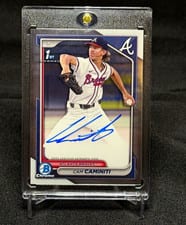 2024 Bowman Draft Chrome Prospect Autographs Cam Caminiti #CPA-CC card