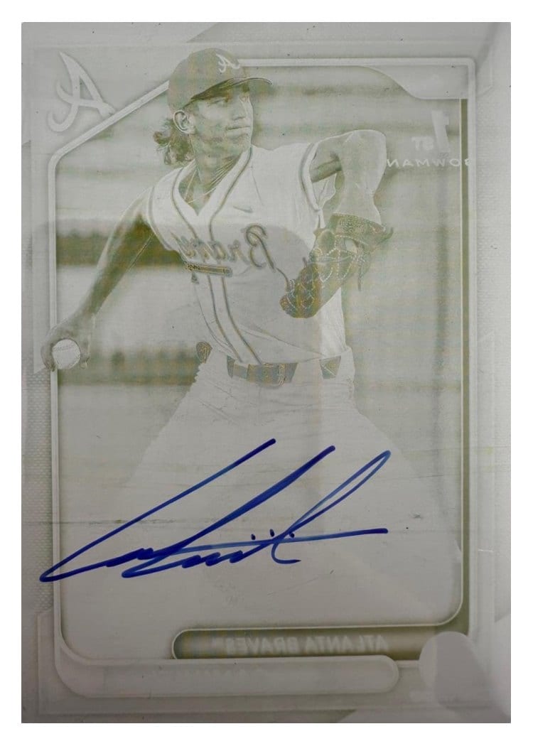 2024 Bowman Draft Chrome Prospect Autographs Cam Caminiti #CPA-CC card