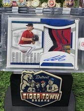 2025 Panini National Treasures Die-Cut Material Autographs Cam Caminiti #23 card