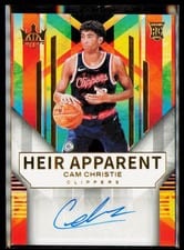 2024-25 Panini Court Kings Heir Apparent Autographs Cam Christie #HA-CAM card