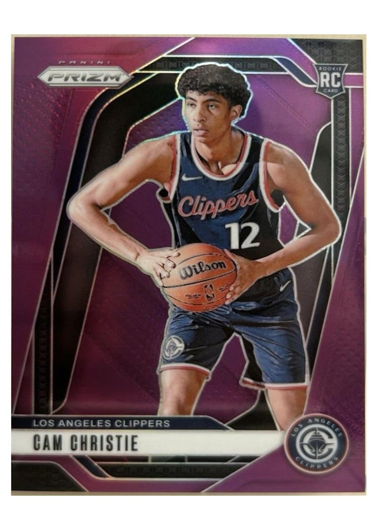 2024-25 Panini Prizm Base Set Cam Christie #242 card