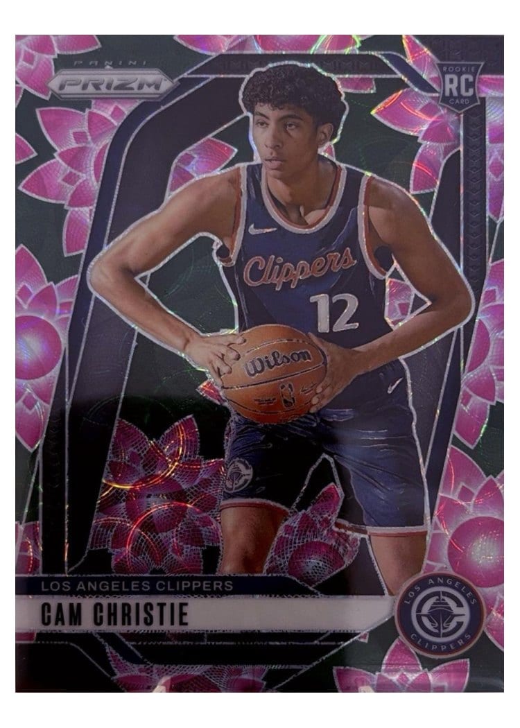 2024-25 Panini Prizm Base Set Cam Christie Lotus Flower #242 card