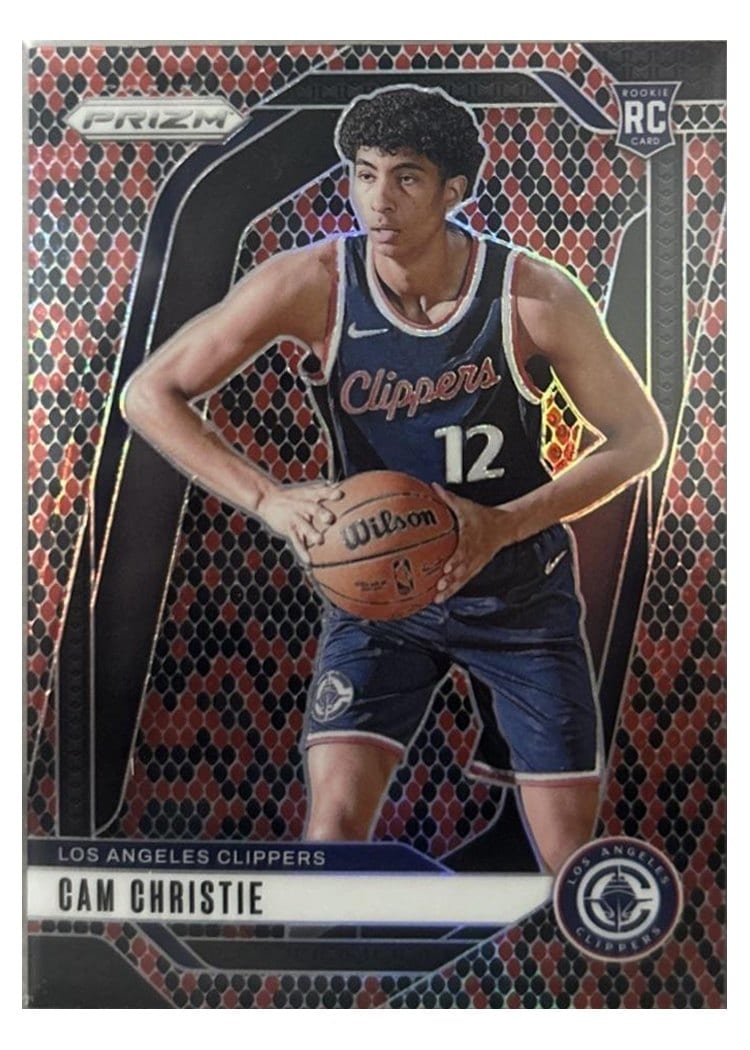 2024-25 Panini Prizm Base Set Cam Christie #242 card
