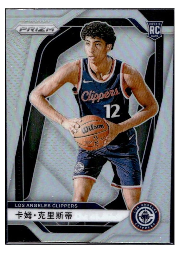 2024-25 Panini Prizm Base Set Cam Christie #242 card