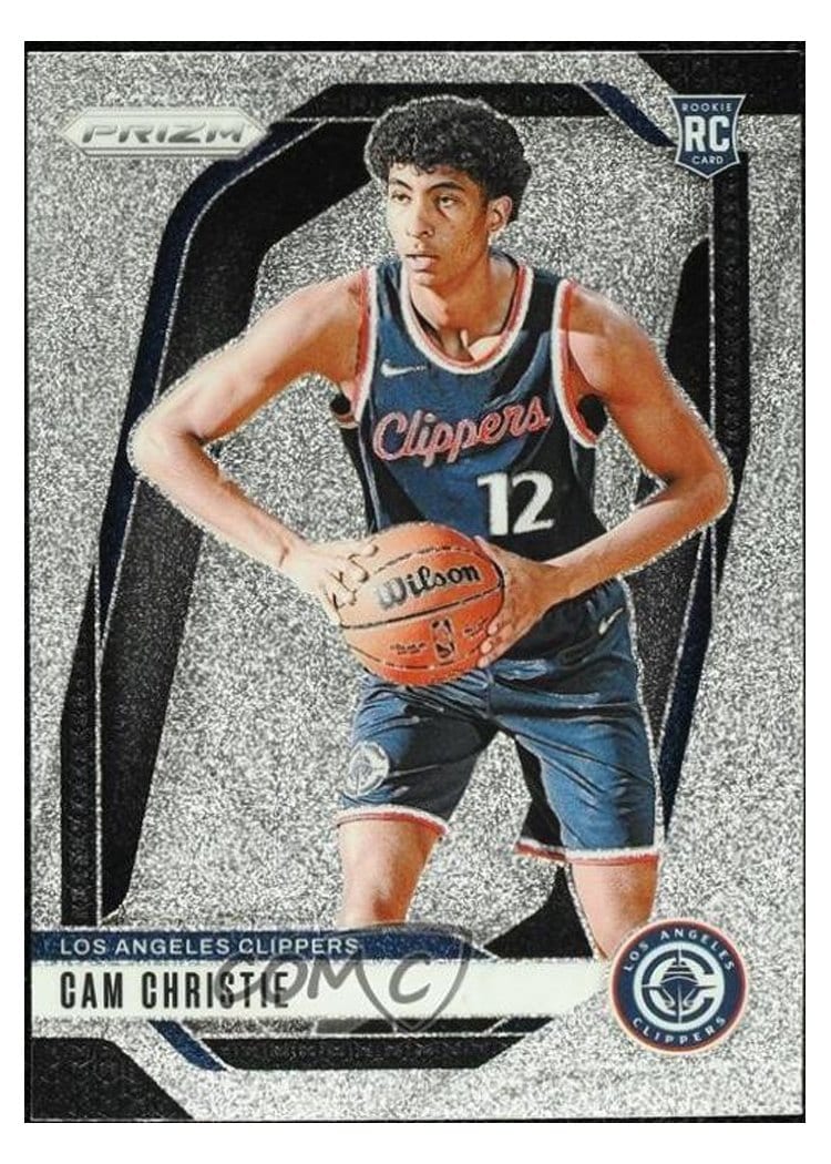 2024-25 Panini Prizm Base Set Cam Christie #242 card