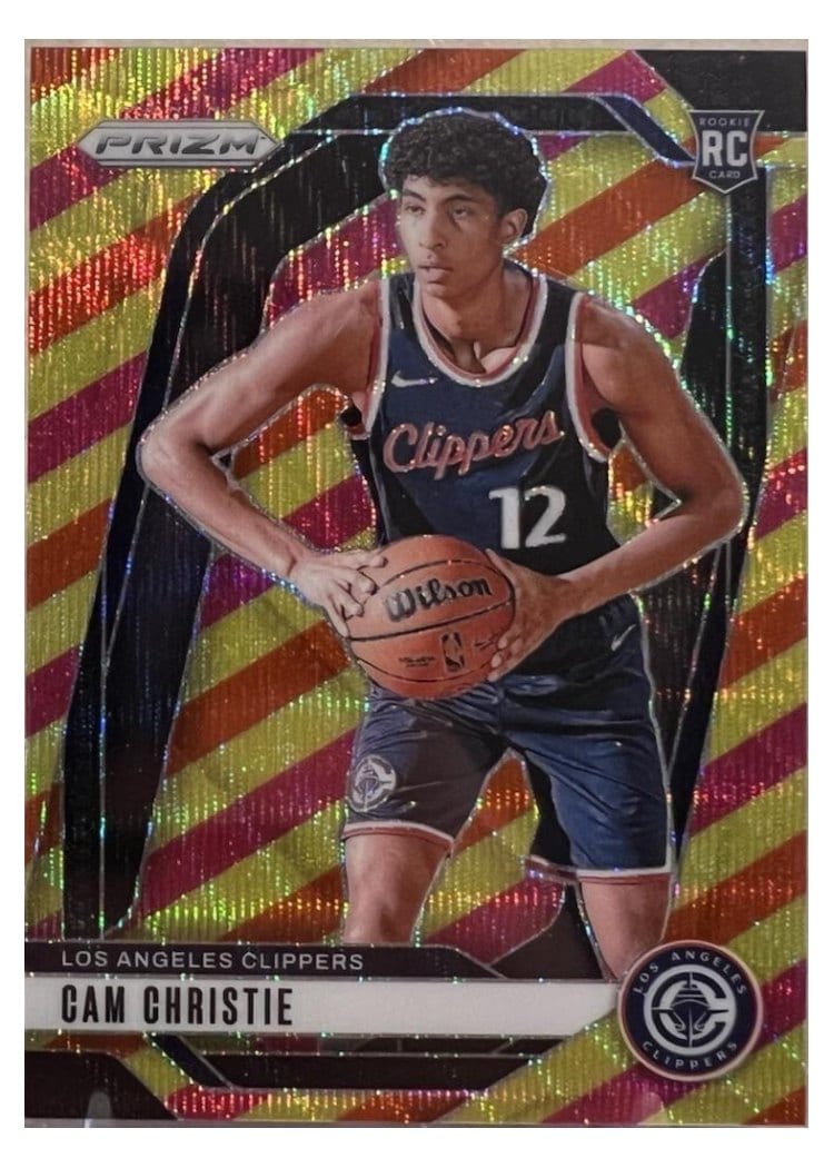 2024-25 Panini Prizm Base Set Cam Christie #242 card