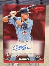 2024 Topps Stadium Club Autograph Cam Eden #SCBA-CED card
