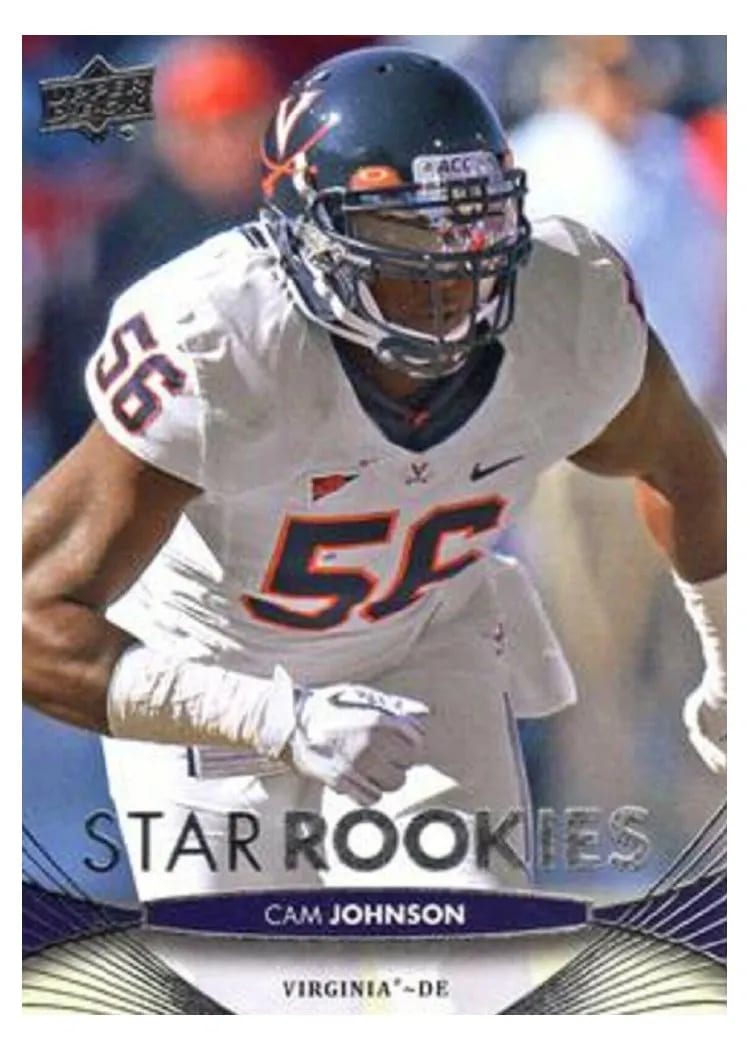 2012 Upper Deck Cam Johnson #66 card