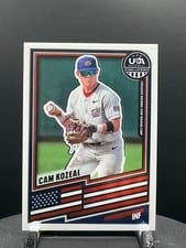 2026 Panini Stars and Stripes Prizm USA Cam Kozeal #75 card